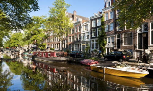 Die Grachten von Amsterdam