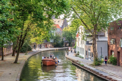 Grachten in Utrecht