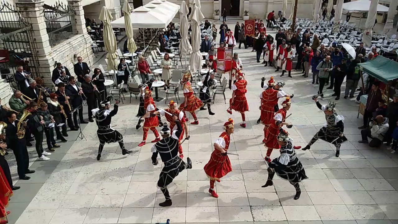 Schwertkampf auf Korcula