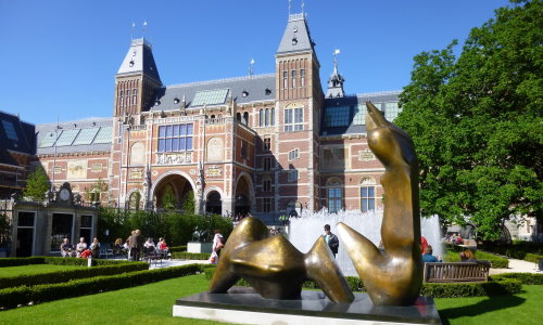 Das Rijksmuseum in Amsterdam