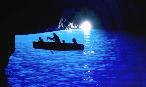 Die Blaue Grotte auf Capri