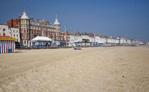 Weymouth Beach, Großbritannien
