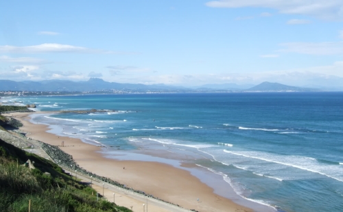 La Cote des Basques, Biarritz, Frankreich