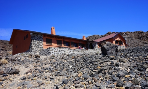 Berghütte am Pico del Teide