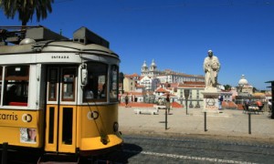 Linie 28 in Lissabon 