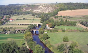 Die Saale in Thüringen  