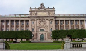 Schloß in Stockholm